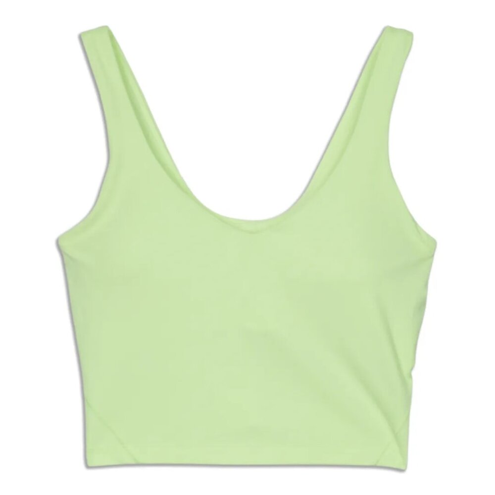 Lululemon align tank, faded zap (yellow/green), size 0
